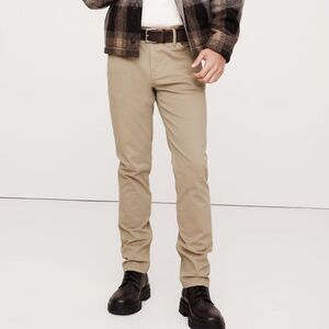 Banana Republic Slim Traveler Khaki Tan Pants